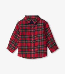 Hatley Tops | Baby & Toddler Baby & Toddler Red Plaid Button Down Shirt