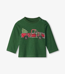 Hatley Tops | Baby & Toddler Baby & Toddler Red Plaid Long Sleeve T-Shirt