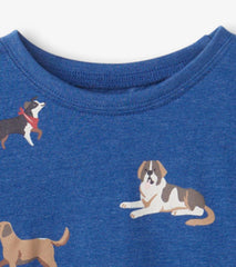 Hatley Tops | Baby & Toddler Bandana Dogs Long Sleeve T-Shirt