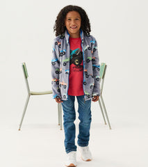 Hatley Tops | Boys Boys Monster Trucks Long Sleeve Raglan T-Shirt