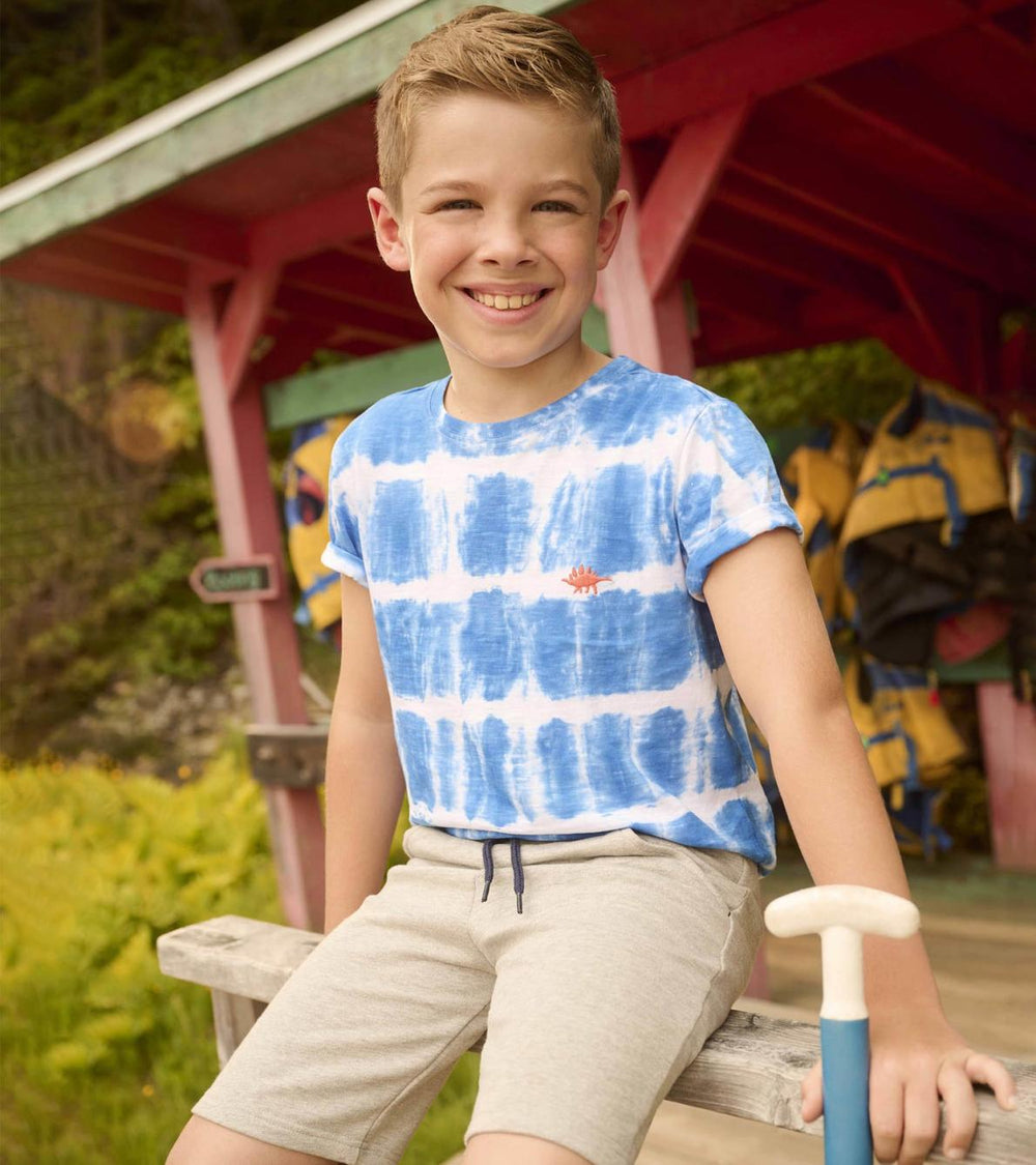 Hatley Tops | Boys Boys Reptile Tie Dye Tee