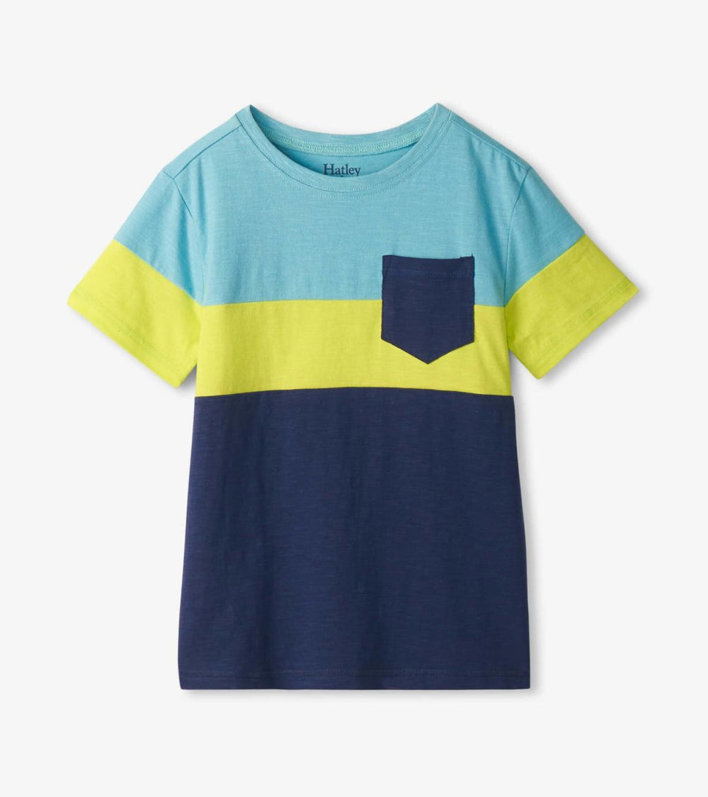 Hatley Tops | Boys Boys Stillwater Panel Tee