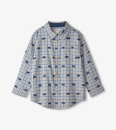 Hatley Tops | Boys Mini Bears Button Down Shirt