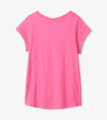 Hatley Tops | Girls Doing Great Tie Front Tee