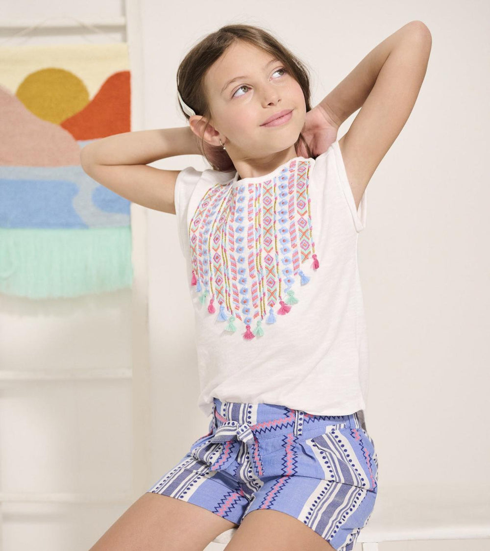 Hatley Tops | Girls Girls Boho Relaxed Relaxed T-Shirt