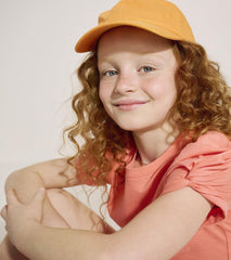 Hatley Tops | Girls Girls Coral Twisted Sleeve Tee