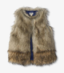 Hatley Tops | Girls Girls Faux Fur Vest
