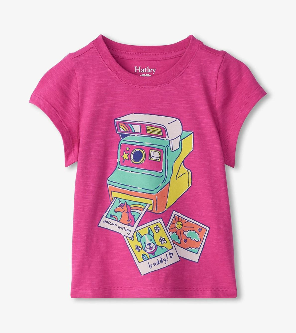 Hatley Tops | Girls Girls Flash Photo Graphic Tee