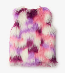 Hatley Tops | Girls Girls Groovy Faux Fur Vest