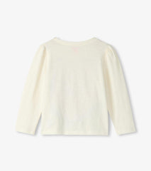 Hatley Tops | Girls Girls Layered Hearts Long Sleeve Graphic Tee