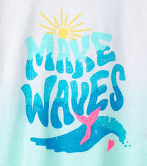 Hatley Tops | Girls Girls Making Waves Boxy T-Shirt