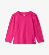 Hatley Tops | Girls Girls Pink Long Sleeve Graphic Tee