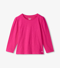 Hatley Tops | Girls Girls Pink Long Sleeve Graphic Tee