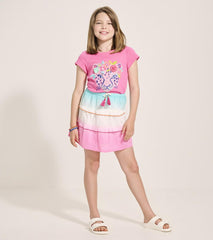 Hatley Tops | Girls Girls Pretty Cheetah Graphic Tee