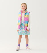 Hatley Tops | Girls Girls Rainbow Shine Reversible Quilted Vest