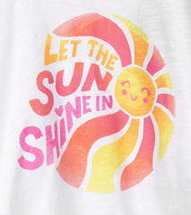 Hatley Tops | Girls Girls Sunshine Relaxed T-Shirt