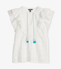 Hatley Tops | Women Alexa Popover - Shadow Plaid