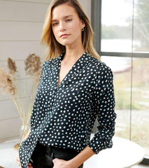 Hatley Tops | Women Ariane Shirt - Lots Of Dots