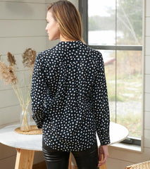 Hatley Tops | Women Ariane Shirt - Lots Of Dots