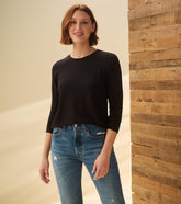 Hatley Tops | Women Chantel Pullover - Black Caviar