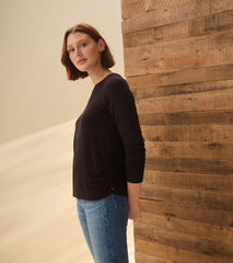 Hatley Tops | Women Chantel Pullover - Black Caviar