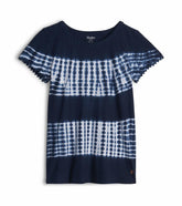 Hatley Tops | Women Emma Tee - Waterside Tie Dye