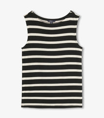 Hatley Tops | Women Everyday Tank - Caviar Stripes