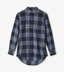 Hatley Tops | Women Lara Tunic - Caviar Plaid