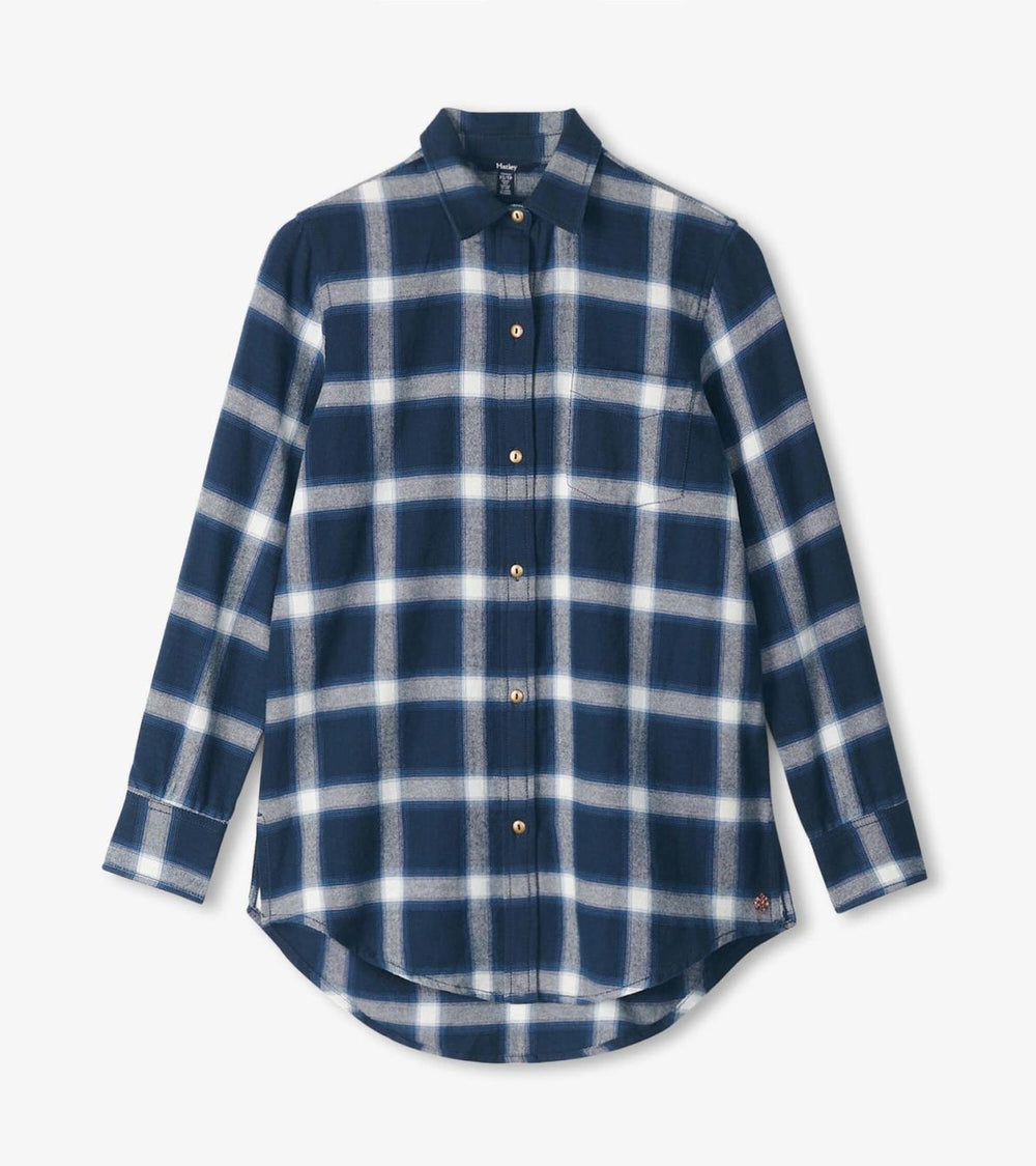 Hatley Tops | Women Lara Tunic - Wide Windowpane