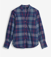 Hatley Tops | Women Olivia Blouse - Patriot Blue Plaid