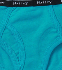 Hatley Underwear | Boys Boys Solid 3 Pack Classic Briefs