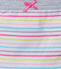 Hatley Underwear | Girls Girls Vibrant Stripes 3 Pack Hipster Underwear