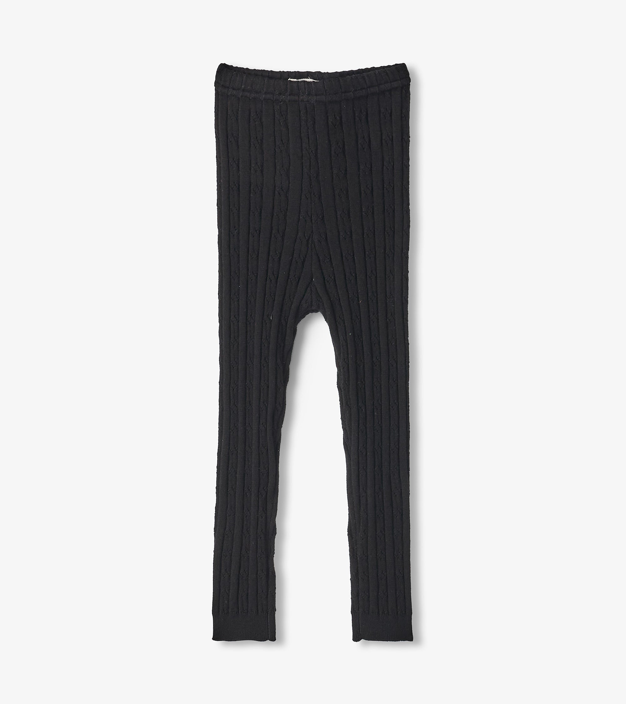 Baby Girls Black Cable Knit Leggings | Hatley Outlet Baby & Toddler