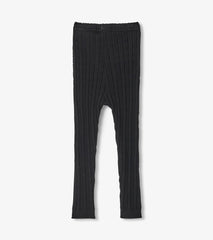 Baby Girls Black Cable Knit Leggings | Hatley Outlet Baby & Toddler
