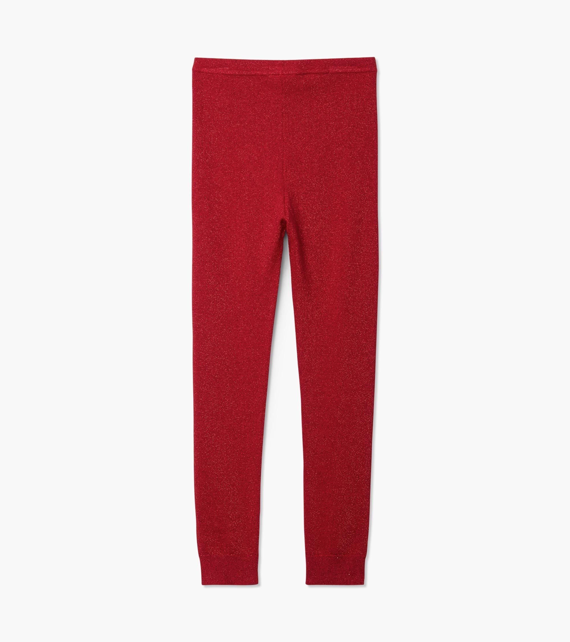 Girls Red Shimmer Knit Leggings | Hatley US Girls