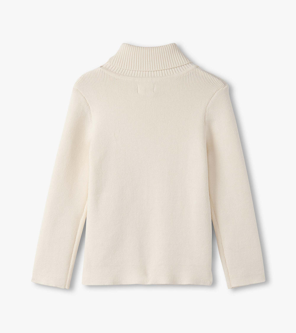 Girls Cream Turtleneck | Hatley Onsale Girls
