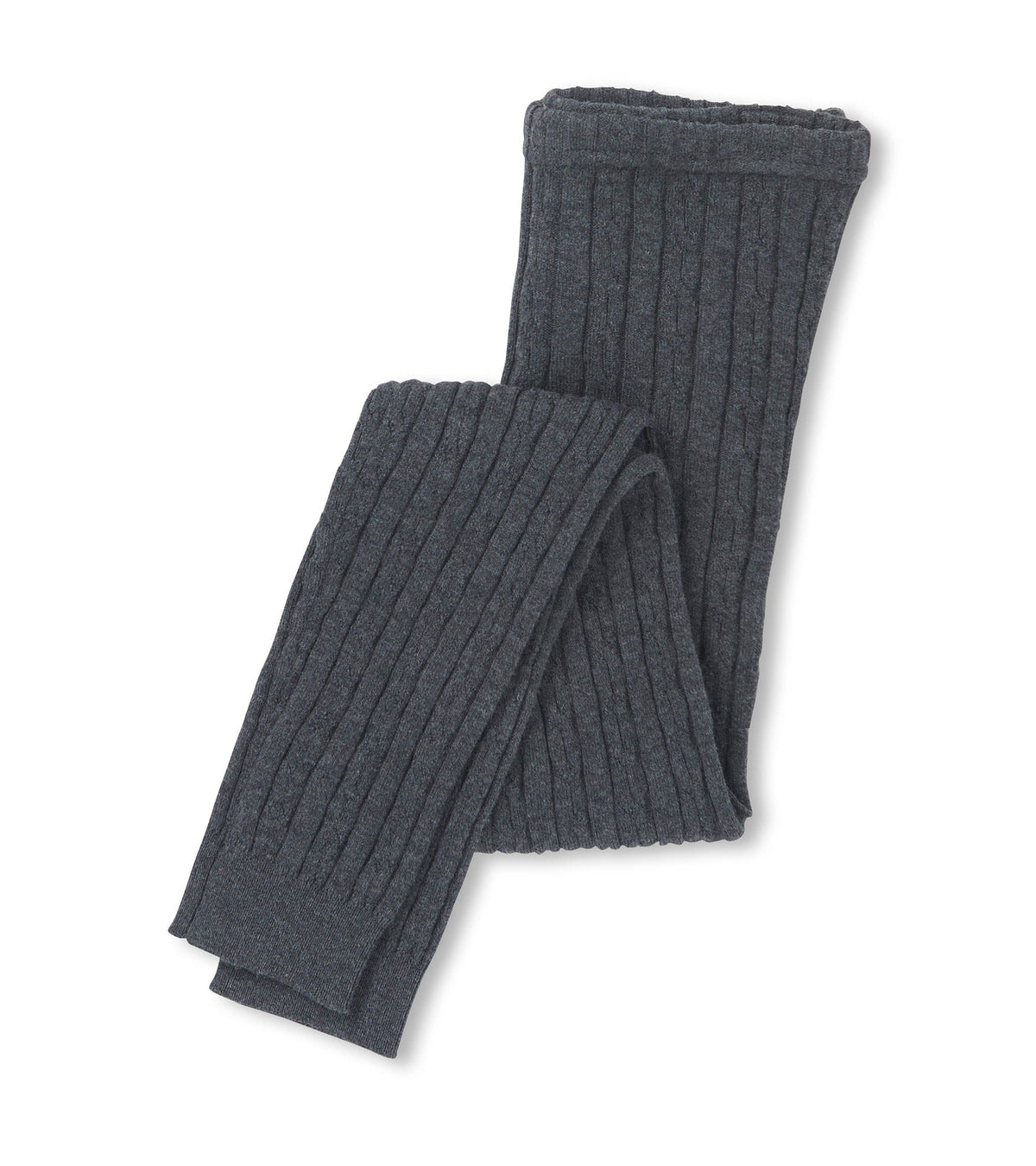 Girls Charcoal Cable Knit Tights | Hatley Outlet Girls
