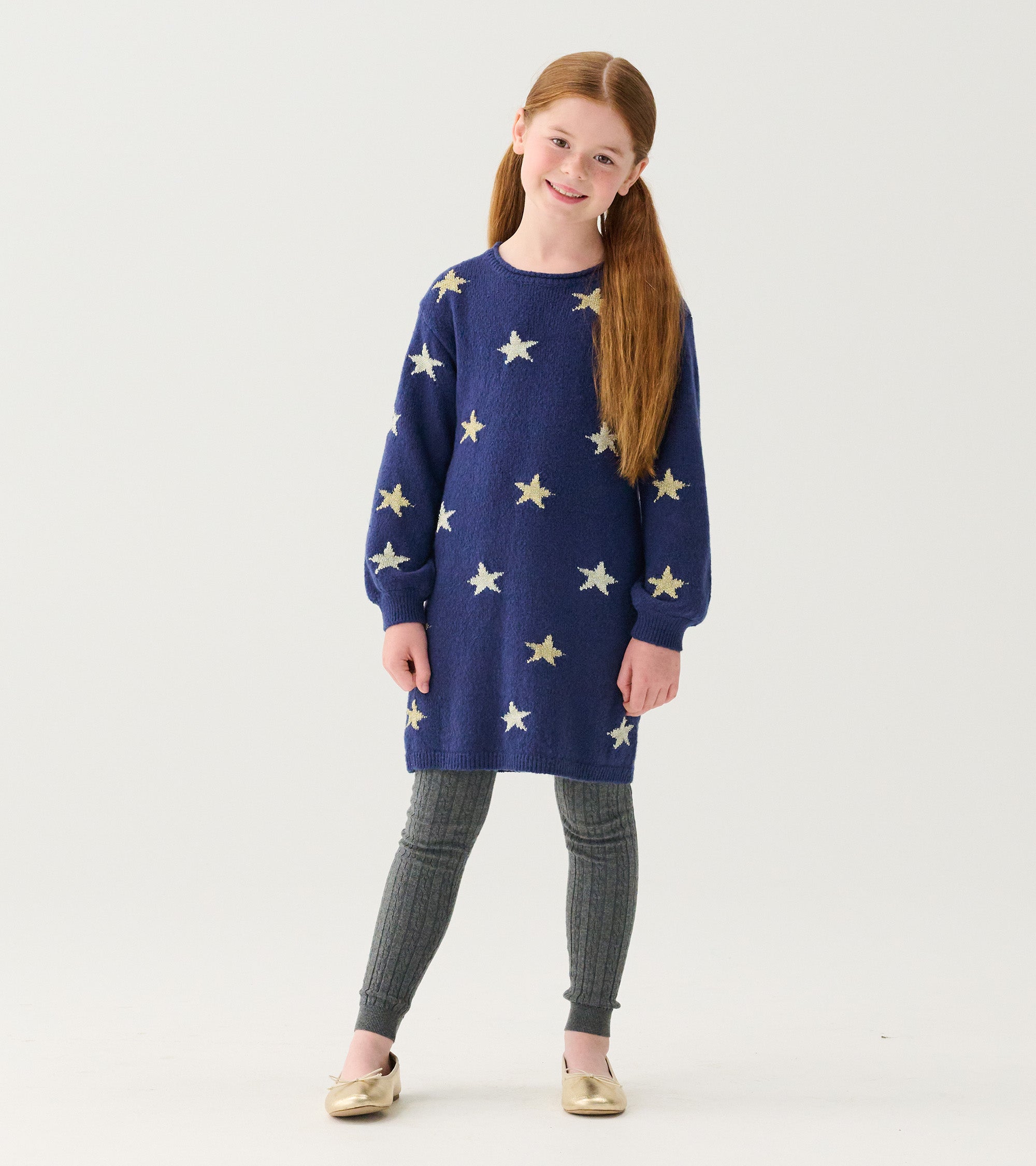 Girls Charcoal Cable Knit Tights | Hatley Outlet Girls