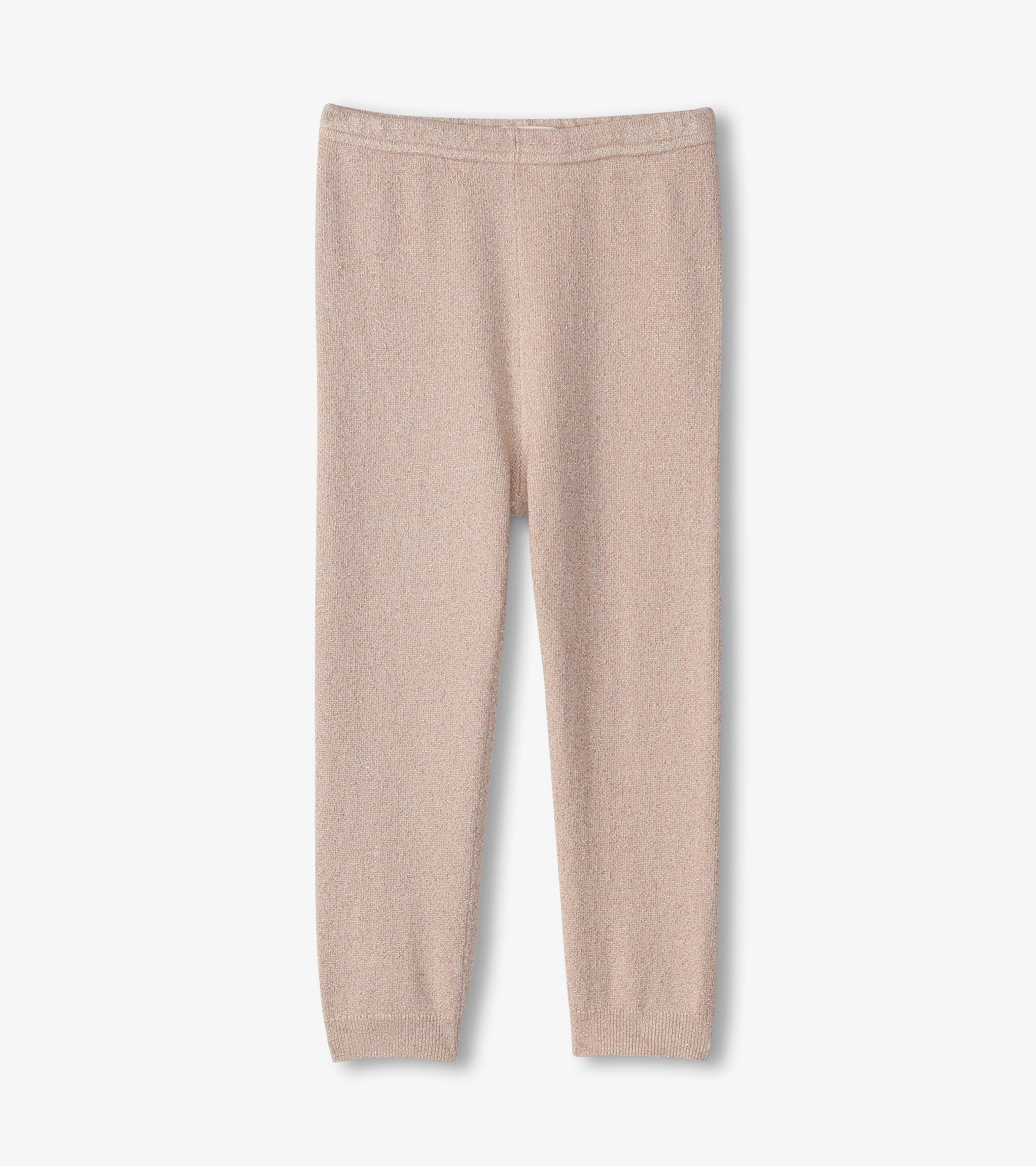 Baby Girls Gold Glitter Cable Knit Leggings | Hatley Onsale Baby & Toddler