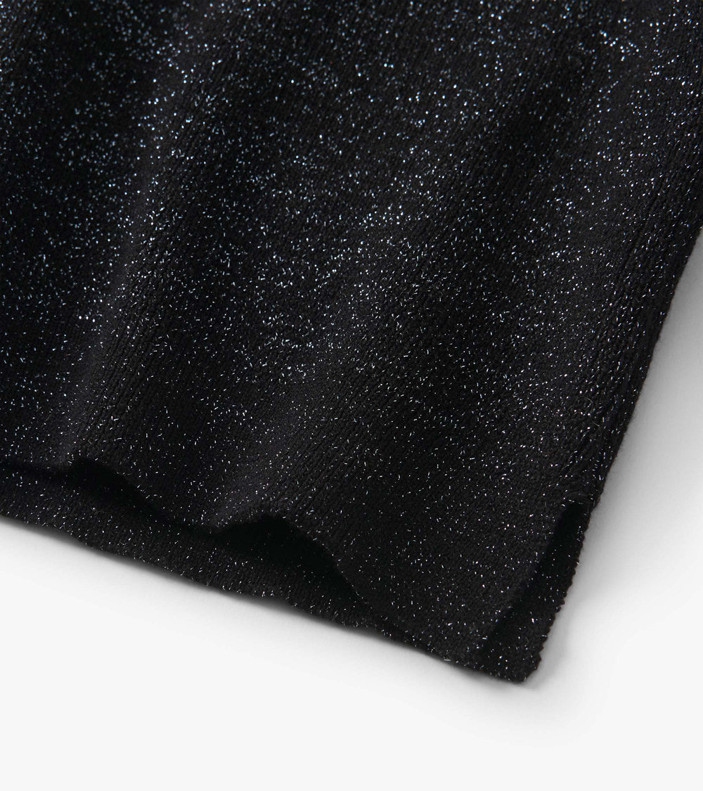 Girls Black Glitter Turtleneck | Hatley Girls