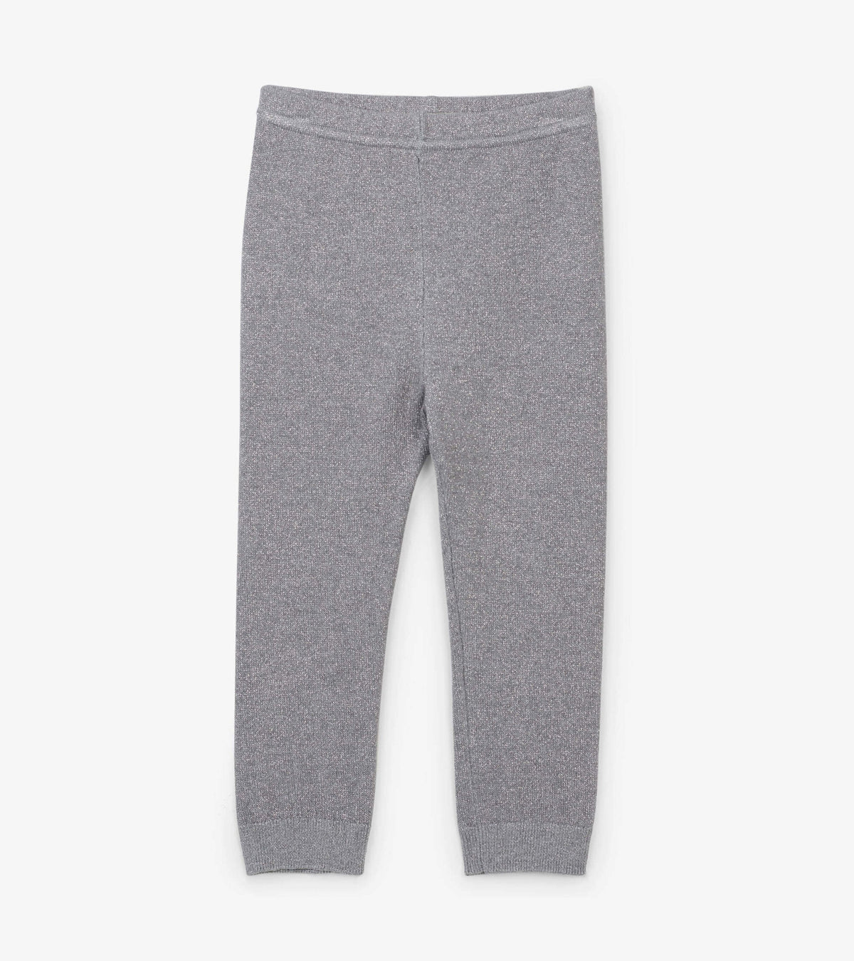 Baby Silver Glitter Cable Knit Leggings | Hatley