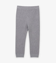 Baby Silver Glitter Cable Knit Leggings | Hatley