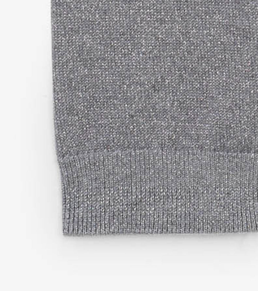 Baby Silver Glitter Cable Knit Leggings | Hatley