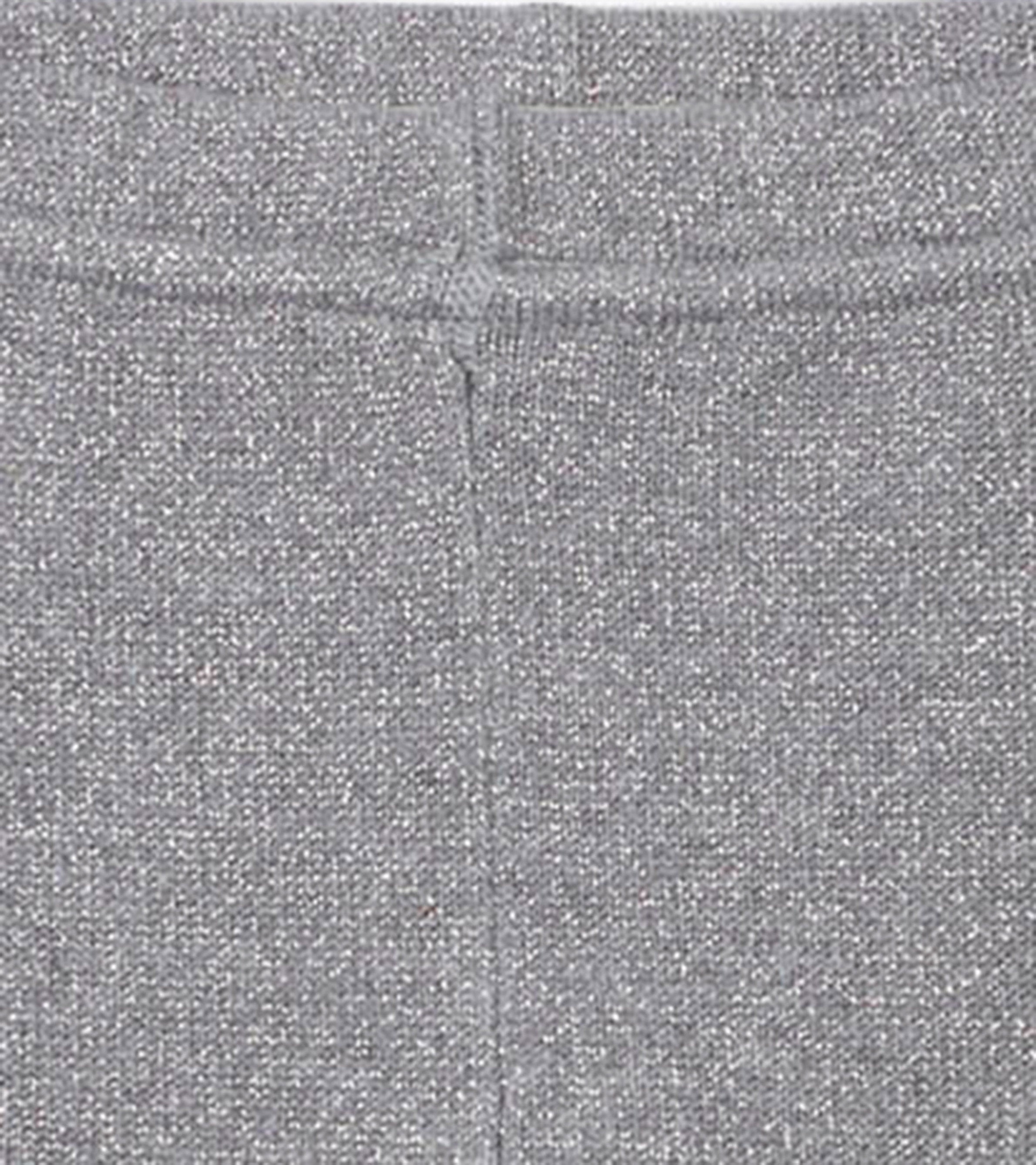 Baby Silver Glitter Cable Knit Leggings | Hatley