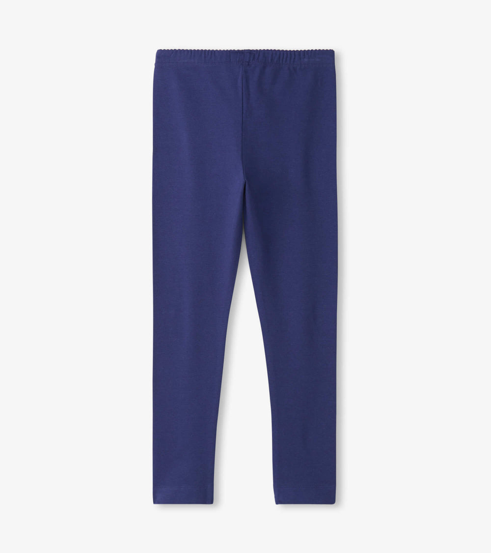 Girls Navy Leggings | Hatley Girls