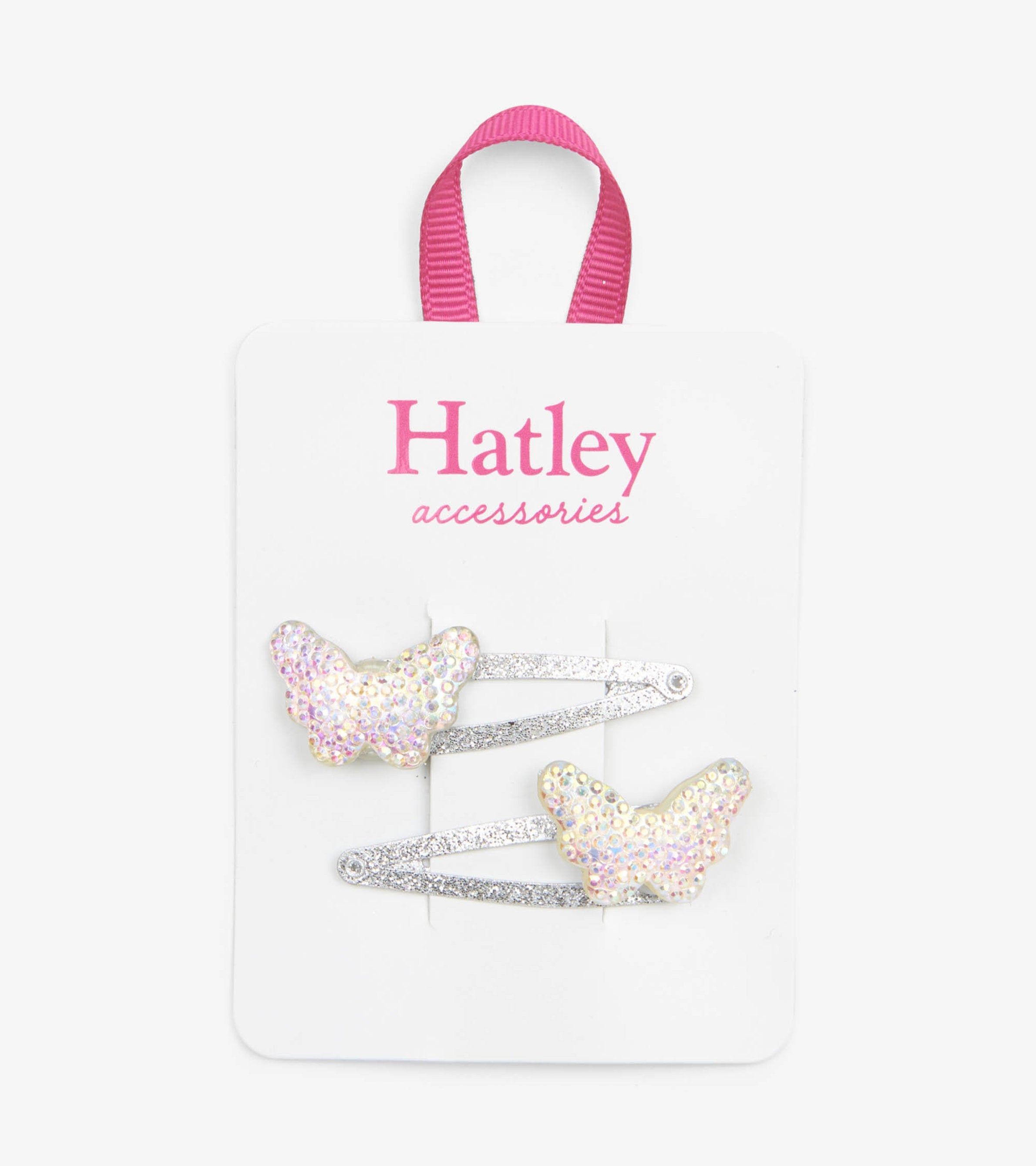 Sparkling Butterflies Snap Clips | Hatley Outlet Girls