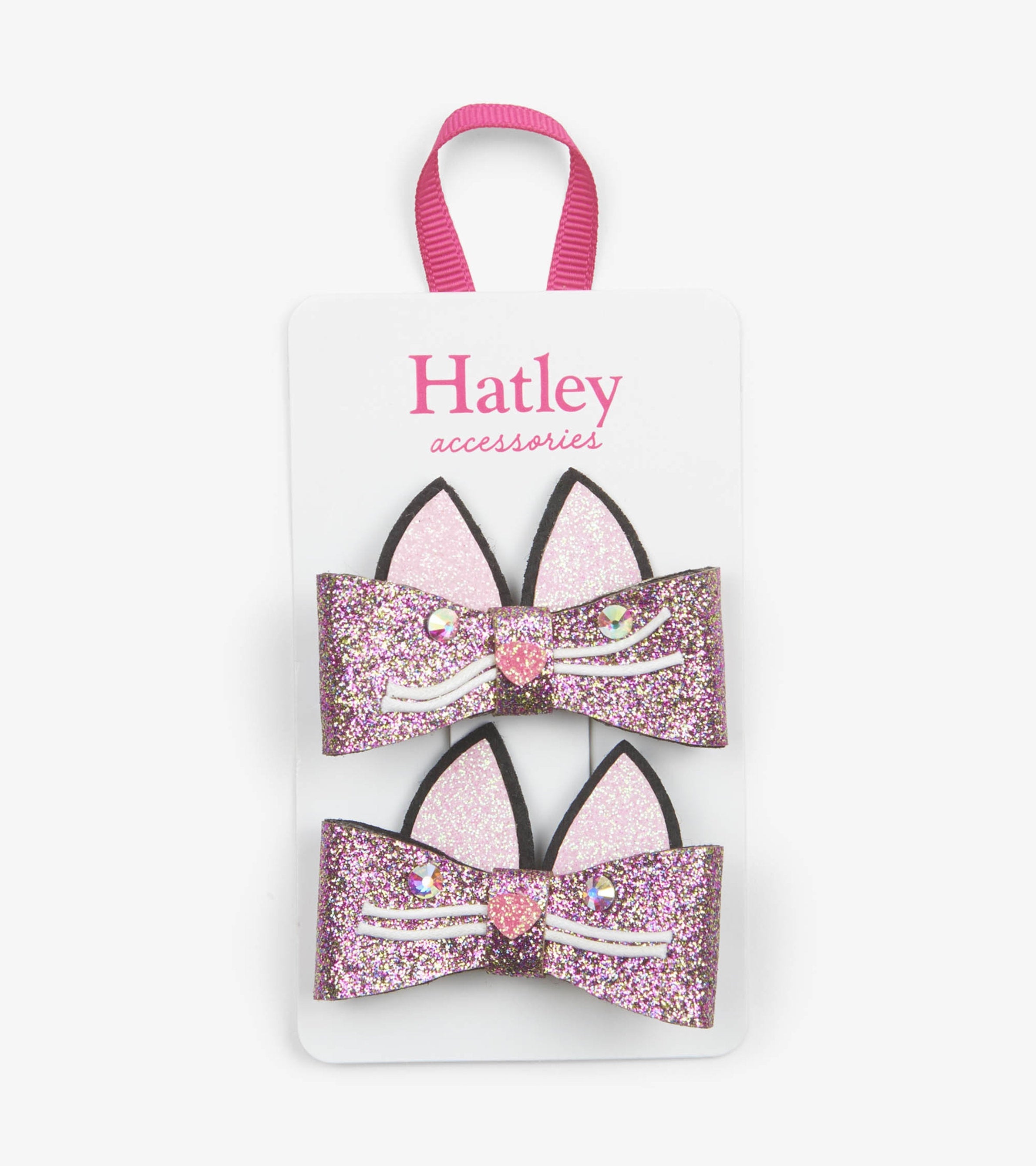 Glitter Kitties Hair Clips | Hatley