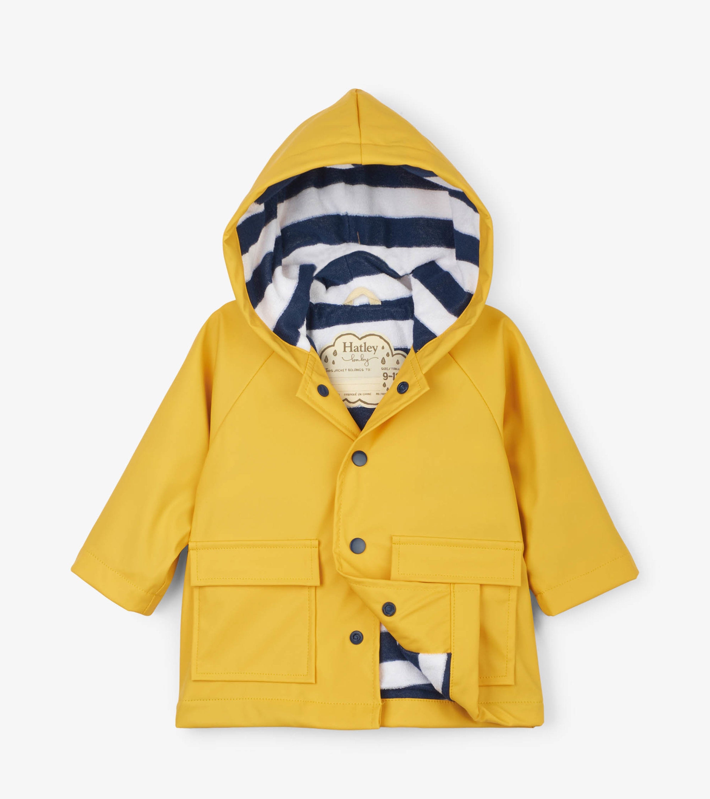 Yellow Baby Raincoat | Hatley US Baby & Toddler