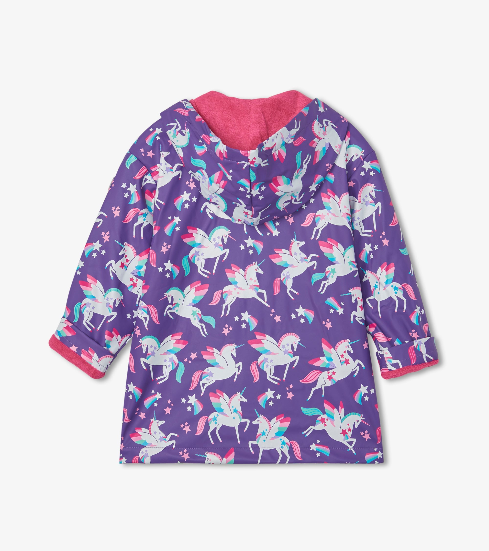 Girls Unicorn Button-Up Raincoat | Hatley Onsale Girls