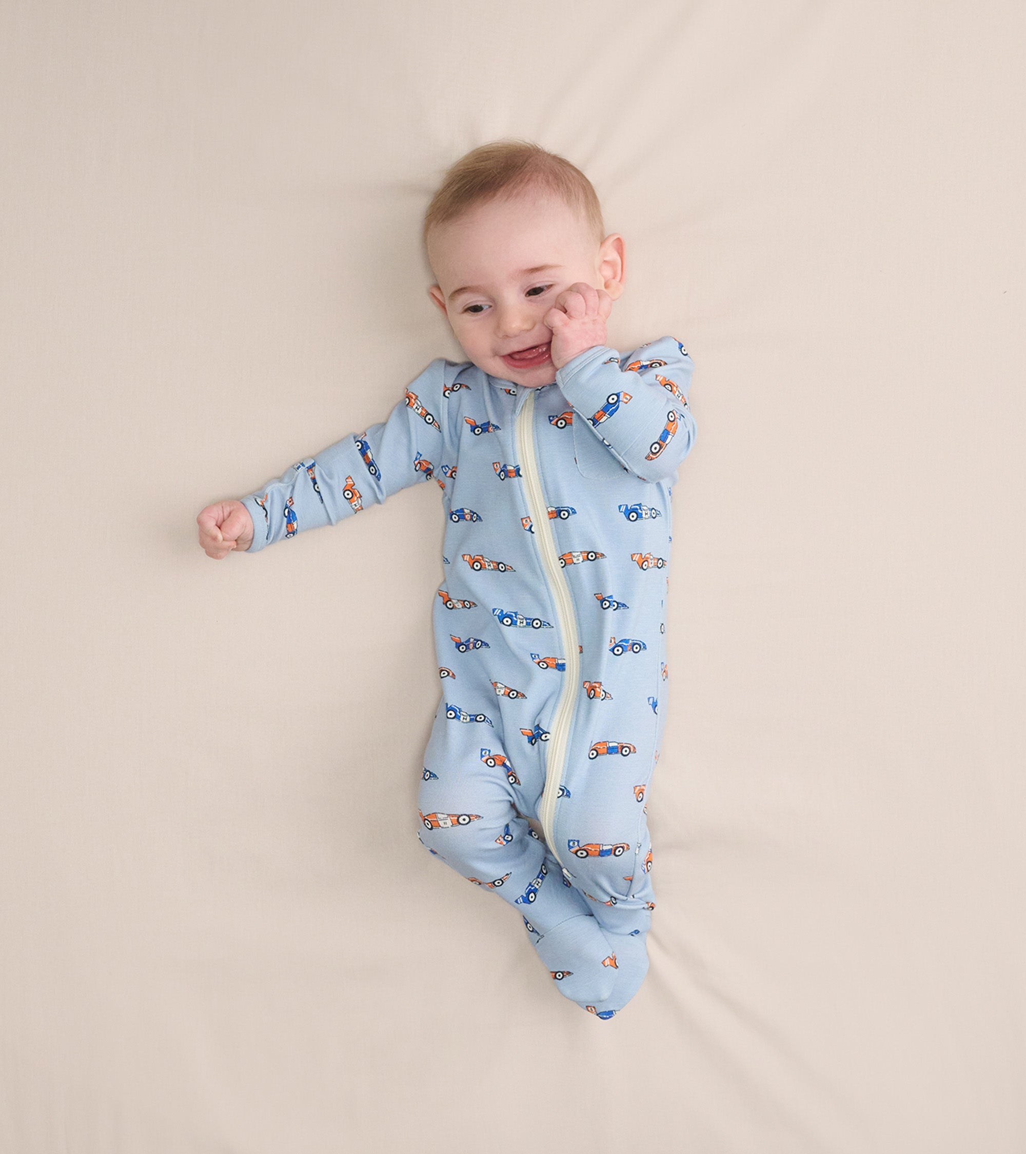 Baby Boys Grand Prix Bamboo Sleeper | Hatley Baby & Toddler